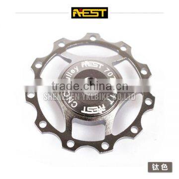 AEST AL7075 sealed bearings 11T CNC pulley jockey wheel for 11 speed