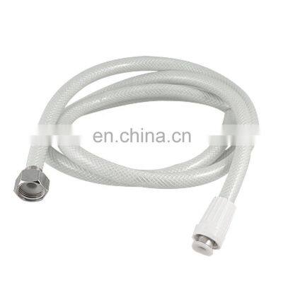 White PVC Bath Handheld Soft Shower Flexible Hose