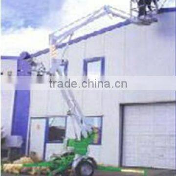 Trail-type aerial working platform PTS100