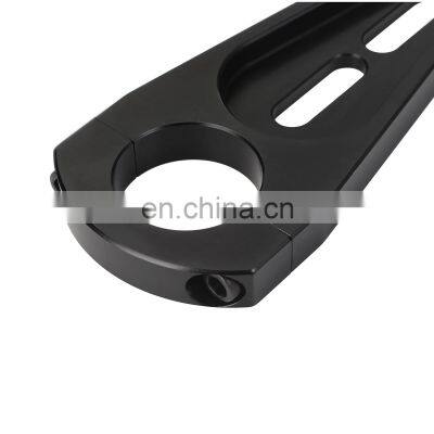 Black Aluminum Fuel Tank Mount Tube Clamps Racecar Parts photo-4