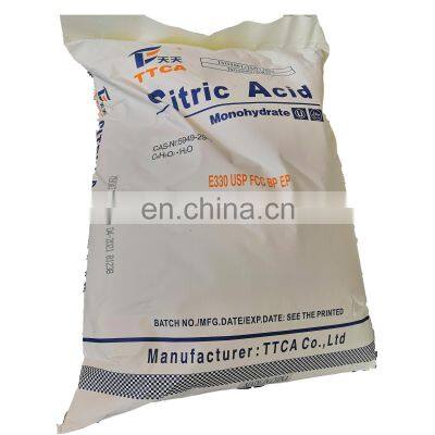 High Quality Citric Acid Monohydrate 8-40 Mesh Food Grade TTCA Brand