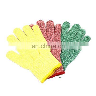 Customized 13G HPPE Seamless Knitted Level 5 Cut Resistant Glove Liner