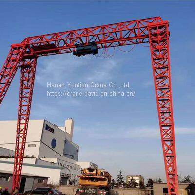 Hot Sale 30 Ton Electric Single Beam Gantry Crane photo-3