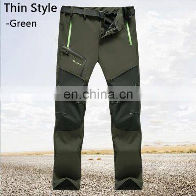 Factory Customized New Male Outdoor Waterproof Hiking Pants Camping Rock Climbing Fishing Ski Windproof Overalls photo-3