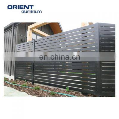 Factory Directly Garden Fencing Custom Easy Install Private Aluminum Fence For Garden Fence Garden Slats Panel photo-2
