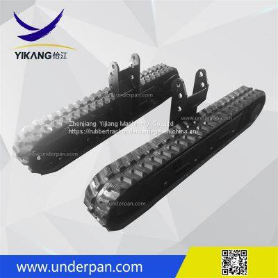 Crawler spider lift machinery chassis base rubber track undercarrage from Chinese manufacturer