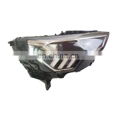 RSQ3 SQ3 Q3 Front Headlights for Audi Bodykit High quality auto parts Original headlight 2020 2021 2022