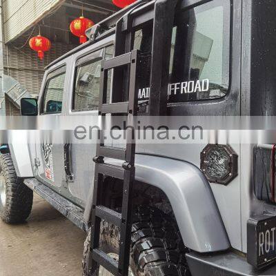 Aluminum Side Ladder for Jeep Wrangler JK JL From Maiker Auto Accessories
