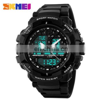 SKMEI 1164 men Digital Quartz Wristwatch Waterproof Alarm Calendar Chronograph Back Light Watches