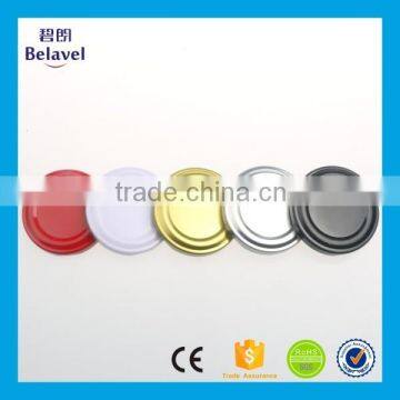 Wholesale 43mm 48mm 58mm cheap colorful metal cap for pudding jar