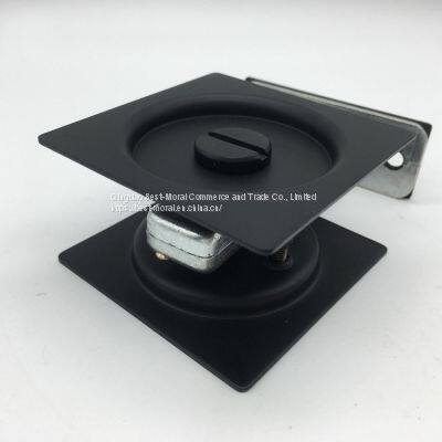 Black Color Square Shaped Sliding Door Lock photo-5