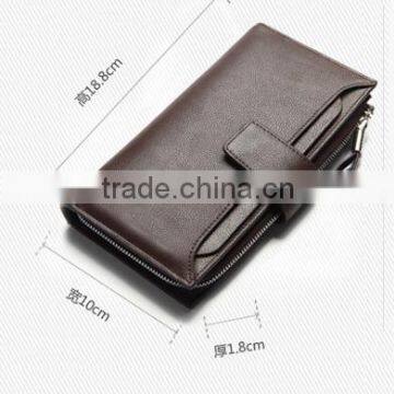 High Capacity Genuine Leather Men's Wallet With Many Card Slots, Wholsale Rfd Leather Wallet for Men Quality Choice photo-6