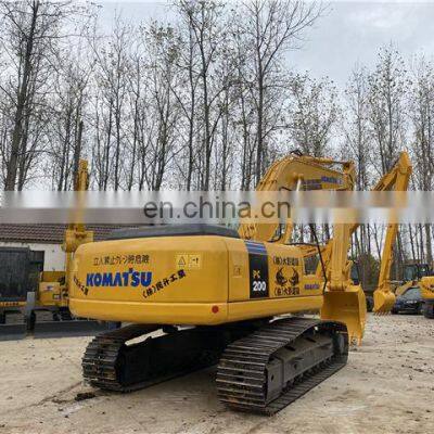 Komatsu crawler excavator pc200-7 , Original komatsu pc200-7 pc200-8 excavator , Second hand komatsu