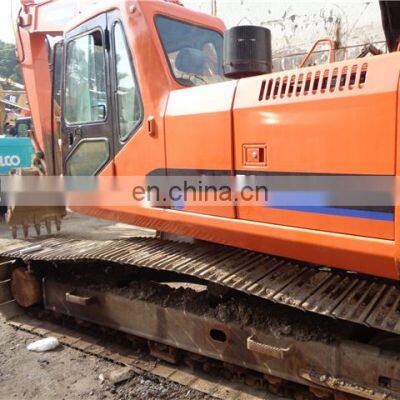 used doosan dh220lc-7 dh220 dh220lc excavator , original doosan crawler digger , doosan digging machine