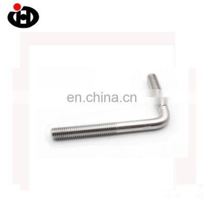 High Quality Stainless Steel Hardware Plain Foundation L Shaped Anchor Bolts