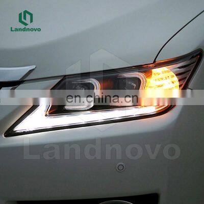 Landnovo Full Led Headlight Lamp for Toyota Camry 12-14 Year LED Headlight Assembly