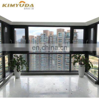 China Aluminum Casement Windows Double Glazed Window For Villa