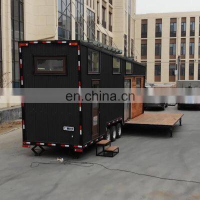 20ft Container Kit Living Mobile Modern on Wheels Trailer Container House