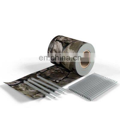 Customized PVC Zaun Sichtschutz Streifen Vertical Pvc Strip Screen Fence Germany Market photo-2