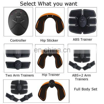 Electric Body Slimming Massager Toner Trainer Compex Stimulant Belt Wireless Abs Ems Abdominal Muscle Stimulator photo-4