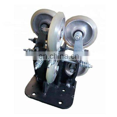 High quality lift elevator spring loaded roller guide shoe