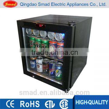 68L Glass Door Mini Fridge Showcase Glass Refrigerator photo-3