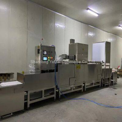 Industrial Tunnel Microwave Frozen Cream Defrost Equipment