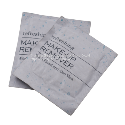 30pcs Eye Makeup Remover Single Sachet Wet Wipe Wet Tissue Wet Towel OEM photo-4