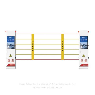 UPARK Anti-intrusion Railway Platform Fence Remote Control Fall Protection Intelligent Guardrail