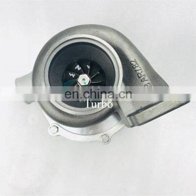 Высокое качество турбины GTX3076R с соотношением A/R 0.82, T3 Vband, турбонаддув GT3076R с биметаллическим колесом и шарикоподшипниковым узлом photo-2