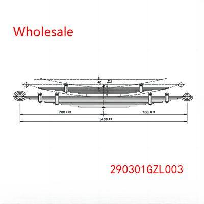 290301GZL003 Rear Axle Spring Set of Heavy Duty Vehicle Wholesale For JAC