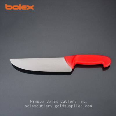 POULTRY FISH COOK CHEF BUTCHER BONING SKINNING CIMETER STEAK KNIFE color coded handle CHINA