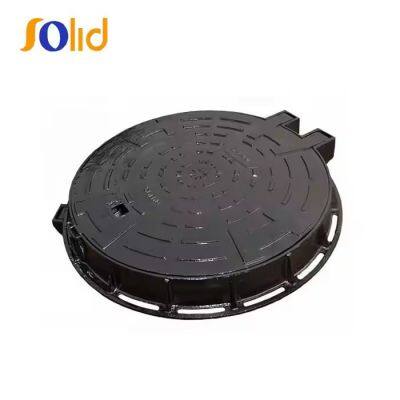 BS EN124 F900 Cast Iron Manhole Cover Round Single Sealed Airport Manhole Cover