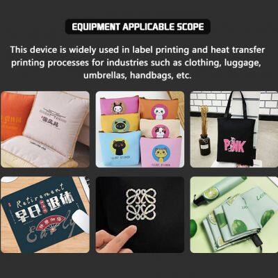 New Manual Heat Press Machine 38*38cm Sublimation Transfer for T-Shirt Garment 110V Semi-Automatic With Motor for Home Use photo-3