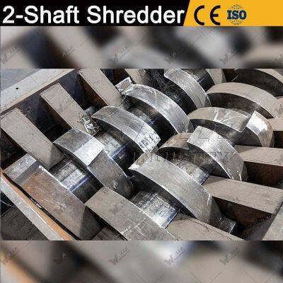 Plastic Recycling Machine Tire Recycling Machine Two Shaft Shredder