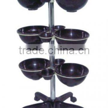 Guangzhou metal shelf hair salon trolley , salon tools trolley