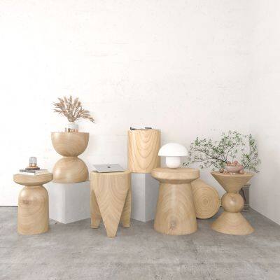 Wooden Side Table photo-4