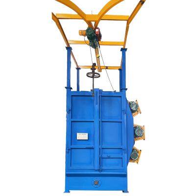 Q378 Single Hook Shot Blasting Machine, Valve, Gear and Other Workpiece Surface Strengthening Cleaning, On-site Installation and Commissioning photo-5