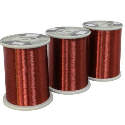 Pe155-0.750 14 Awg-43 Awg Cable de magnetismo de bobinado de cobre esmaltado para motores y transformadores