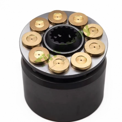 New Hydraulic Piston Pump Cylinder Block A10VSO28 31L Carbon Steel Fittings for REXROTH A10VSO Series Piston Pump photo-4