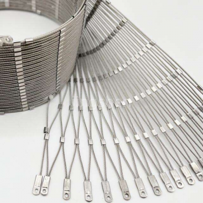 Stainless Steel INOX Wire Rope Mesh, Flexible and Strong, Suitable for Bird Enclosures in Zoos and Zoos, Bird-proof Netting.