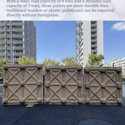 High-Strength, Nail-Free, Splinter-Free Molded Wood Pallets — Specialized for Warehousing and Logistics photo-5