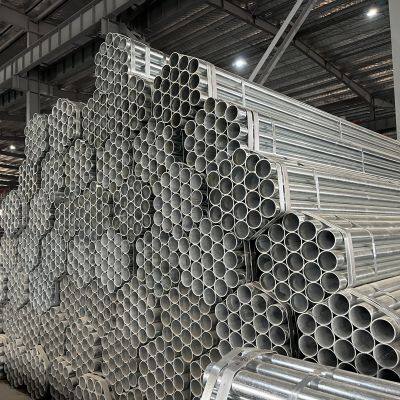 Q235 Q345 S235jr S355jr ERW Shs Rhs Carbon Steel Gi Pipe Insulation Hot Dipped Galvanized Round Steel Tube photo-4