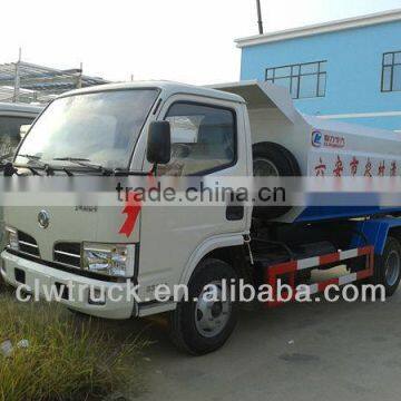 Top Quality Dongfeng mini Hanging barrels garbage truck