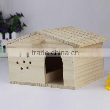 Wooden bird nest,decorated wooden bird house