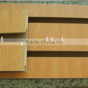 high quality slotted melamine mdf board for furniture