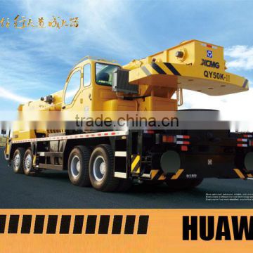 Construction machinery QY50K-II crane factory