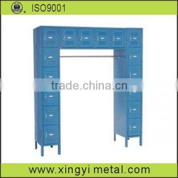 key lock locker/single two tier weld locker/metal louver locker