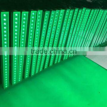 24pcs of led wash bar strip lamp ripple decorative wall light building structure washer new 6in1 color