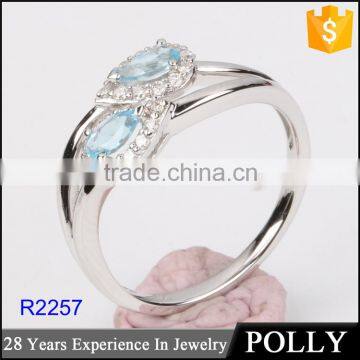 2015 HOT SALE FASHION WHITE OR ROST GOLD RING photo-3